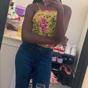 spaghetti strap tank top